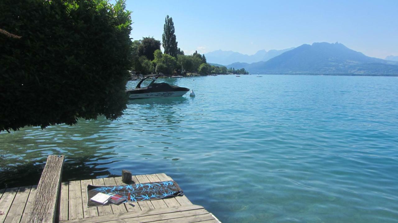 Les Terrasses Du Lac- Villa Le Lac Cottage Au Bord Du Lac D'Annecy - Veyrier-du-Lac Exterior photo